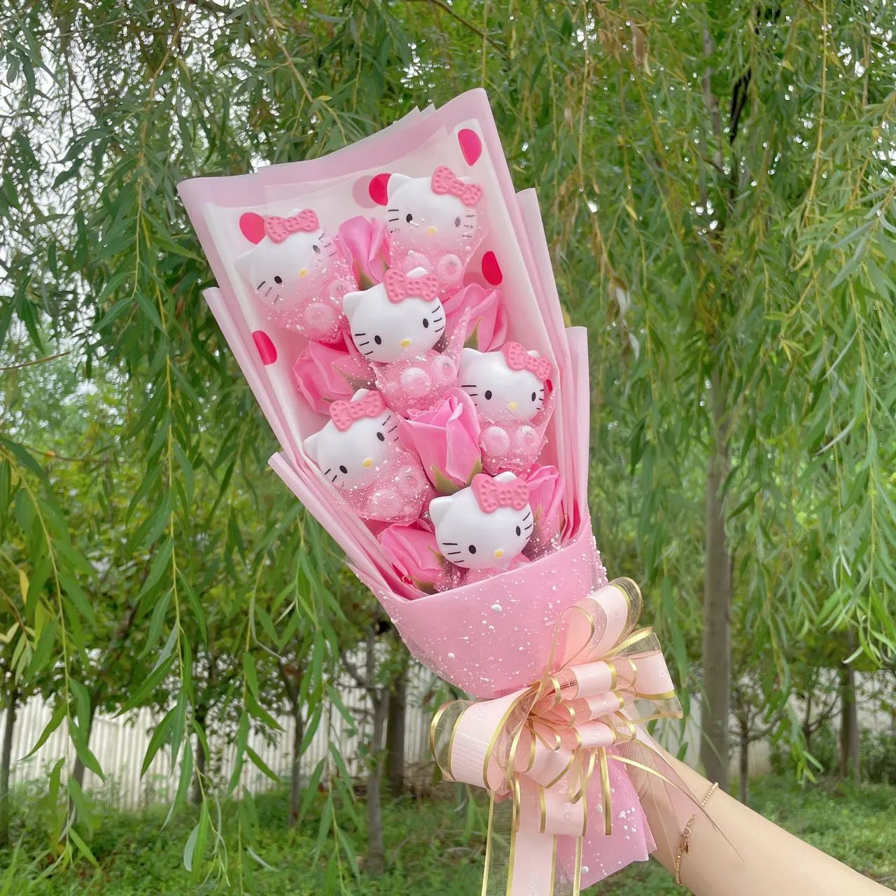 Kawaii Kitty Love Bouquet